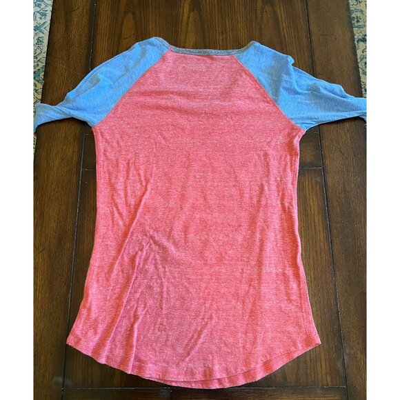 5th & Ocean Philadelphia 76ers NBA Basketball 3/4 Sleeve Top Size Small - Picture 4 of 7